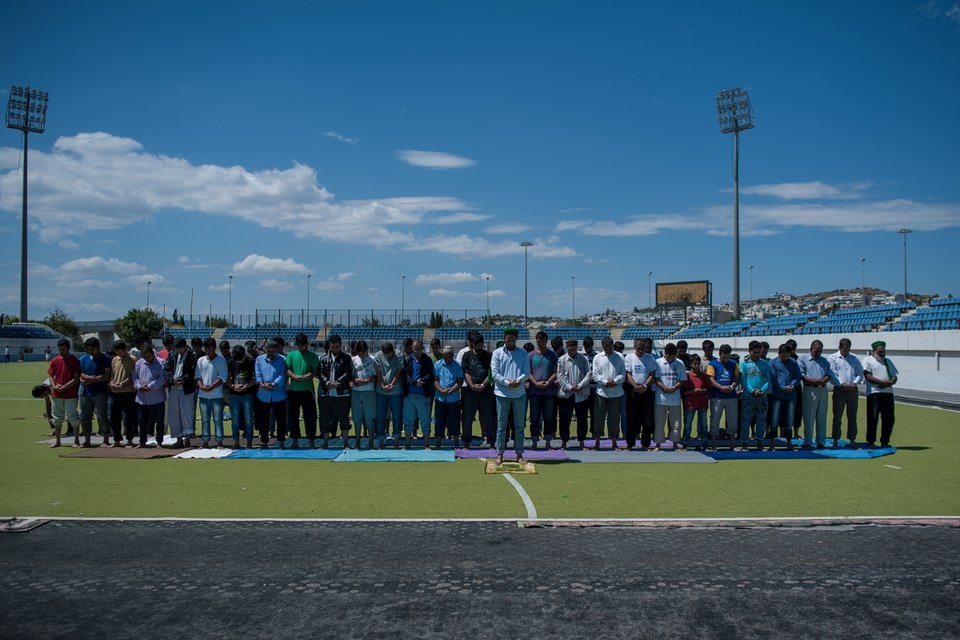 Οι μετανάστες γιορτάζουν το Ραμαζάνι στο Ελληνικό [εικόνες] | iefimerida.gr 14