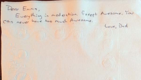 Διαγνώστηκε με καρκίνο και έκανε στην κόρη του το πιο συγκινητικό δώρο [εικόνες] | iefimerida.gr 1