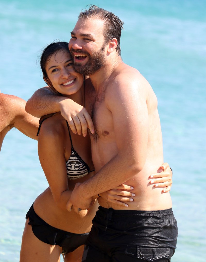 Τρυφερά τετ-α-τετ στη θάλασσα για Πρέλεβιτς-Σαμπάνη [εικόνες] | iefimerida.gr 4