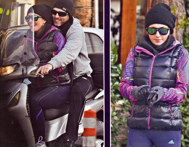 Η δικάβαλη Έλενα Παπαρίζου μοιράζεται σκούτερ και στέγη με τον συντροφό της [εικόνες]  | iefimerida.gr 0