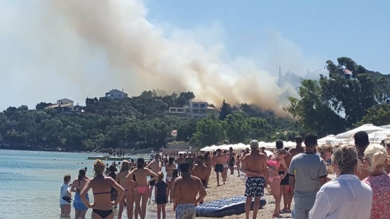 Σε ύφεση η φωτιά στο Σιδηρόκαστρο Γυθείου | iefimerida.gr 1