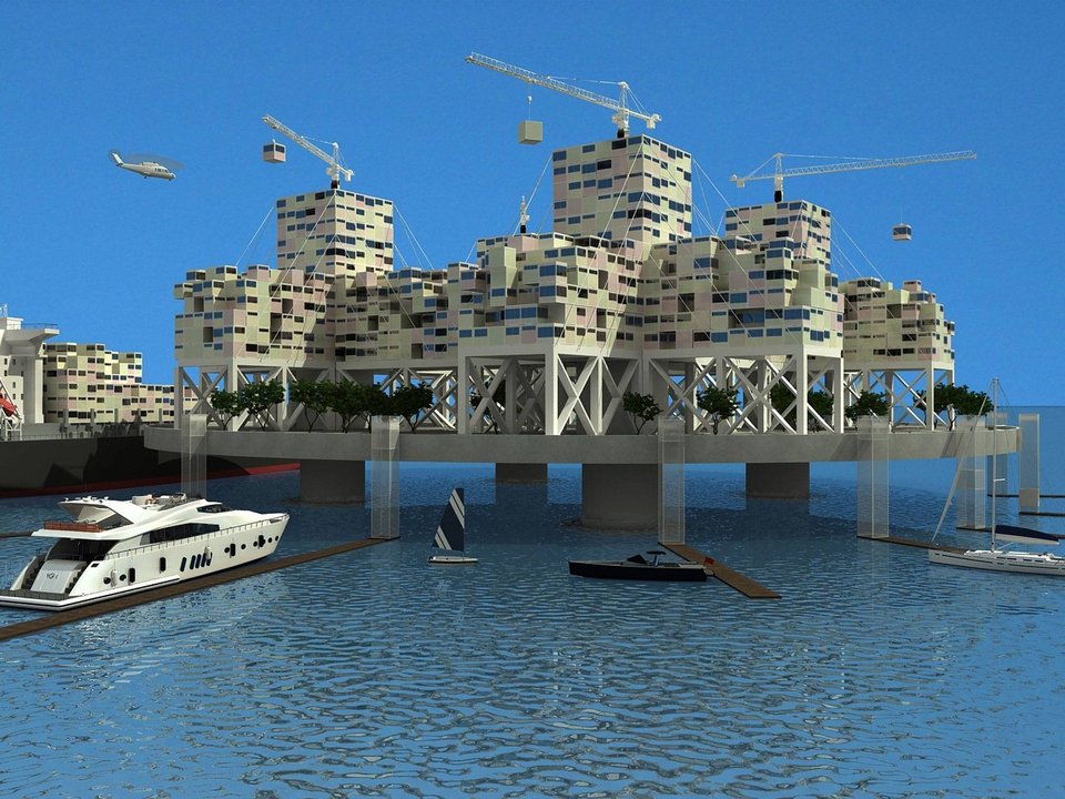 Τέλος στα σούπερ γιοτ, έρχονται τα seastead -Τεχνητά νησιά, πλωτές πολιτείες, που εμφανίζονται και εξαφανίζονται [εικόνες] | iefimerida.gr 2