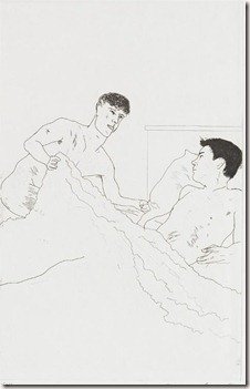 Αυτές είναι οι περίφημες ομοερωτικές εικονογραφήσεις του Ντέιβιντ Χόκνεϊ σε ποιήματα του Καβάφη [εικόνες] | iefimerida.gr 1