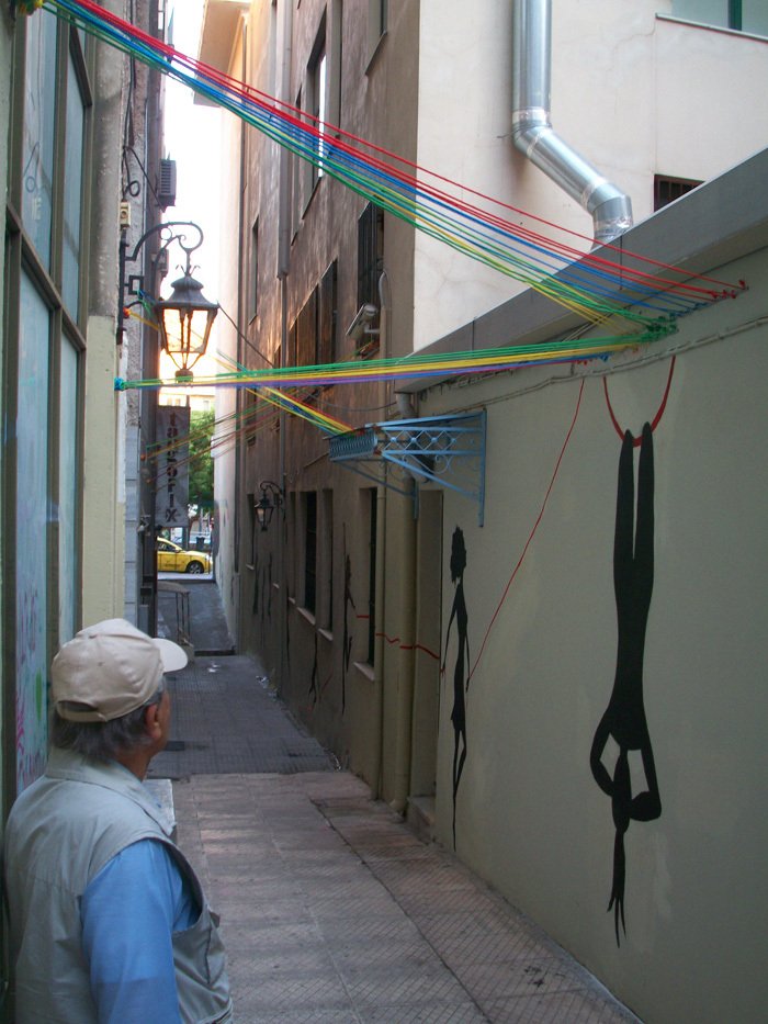 Οι atenistas μεταμόρφωσαν πεζόδρομο στη Συγγρού, στο ύψος του μετρό [εικόνες] | iefimerida.gr 3