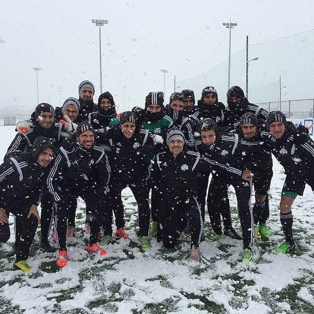 Ο Παναθηναϊκός φωτογραφίζεται στα... χιόνια [εικόνα] | iefimerida.gr 0