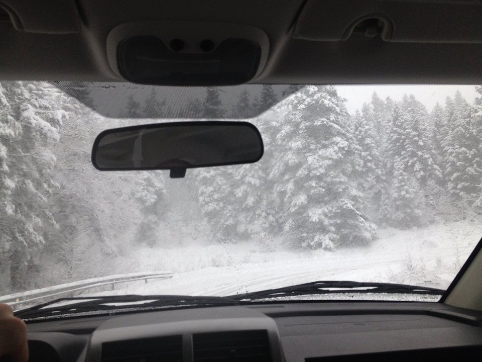 O Κώστας Mπακογιάννης εύχεται «Καλά Χριστούγεννα» και ανεβάζει φωτογραφίες από τα χιόνια σήμερα το πρωί [εικόνες] | iefimerida.gr 2