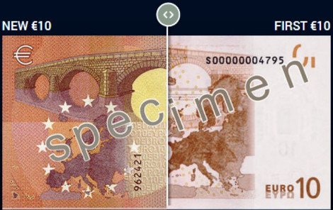 Στην κυκλοφορία το νέο χαρτονόμισμα των 10 ευρώ -Τι διαφορετικό έχει στη μορφή και την υφή [βίντεο & εικόνες] | iefimerida.gr 1