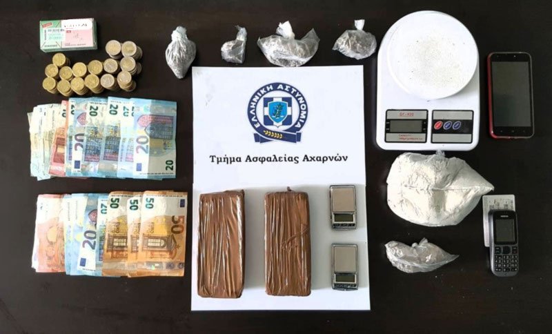 Σύλληψη για διακίνηση ναρκωτικών στο Ζεφύρι/ Φωτογραφία astynomia.gr
