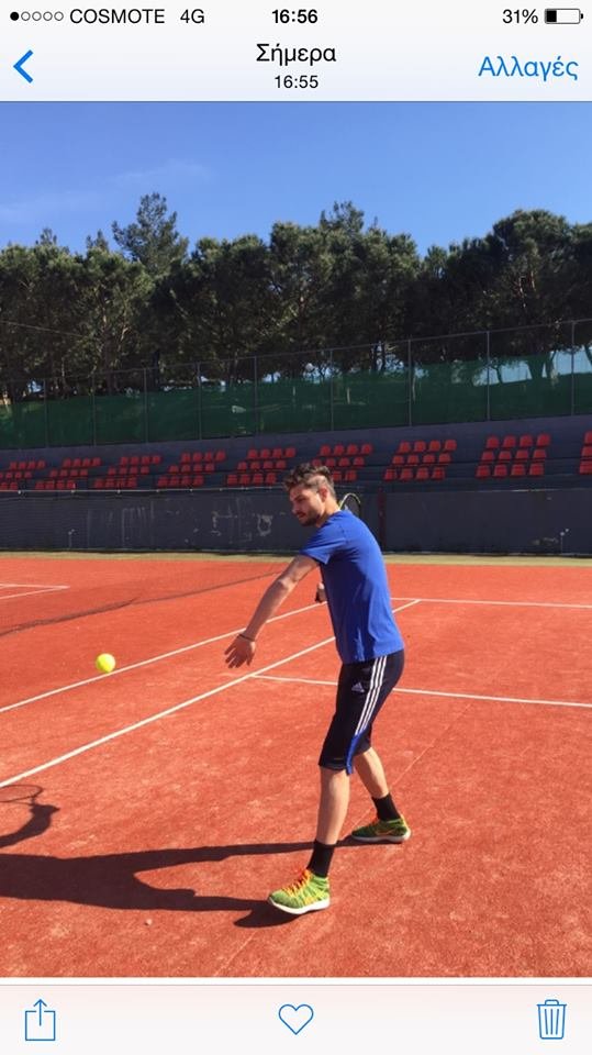 Ο Αγγελος Χαριστέας άλλαξε... άθλημα [εικόνα] | iefimerida.gr 0