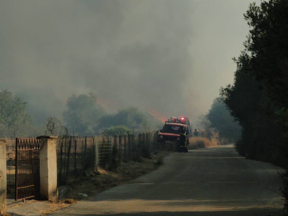 Πύρινη λαίλαπα απειλεί χωριά της Κεφαλλονιάς- Εκκενώθηκαν κατοικίες [εικόνες] | iefimerida.gr 1