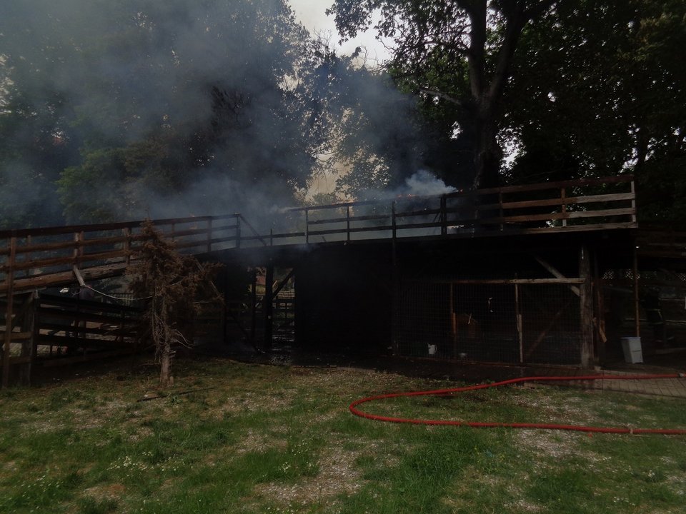 Ανήμερα του Πάσχα πήρε φωτιά το σπίτι του Αϊ Βασιλη στα Τρίκαλα [εικόνες & βίντεο] | iefimerida.gr 3