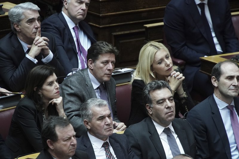 Μισέλ Ασημακοπούλου και η Φωτεινή Αραμπατζή.