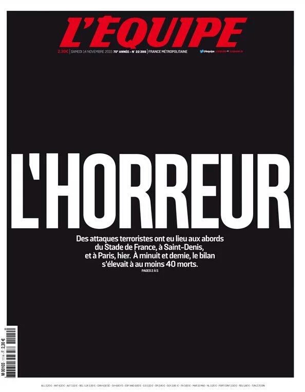 Liberation: Μακελειό στο Παρίσι [εικόνα] | iefimerida.gr 2