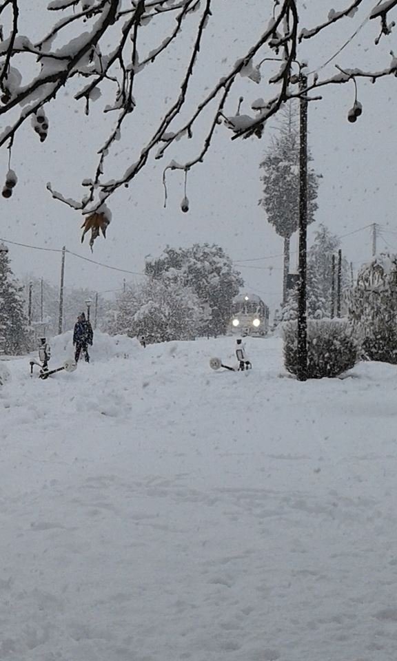 Ο Οδοντωτός φτάνει στα Καλάβρυτα στα... λευκά [εικόνες] | iefimerida.gr 0