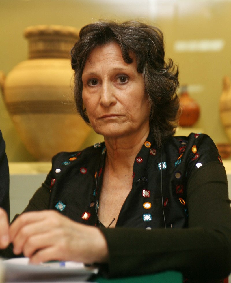 Η εικαστικός Οπυ Ζούνη, φωτογραφία: ΓΙΑΝΝΗΣ ΠΑΝΑΓΟΠΟΥΛΟΣ/EUROKINISSI