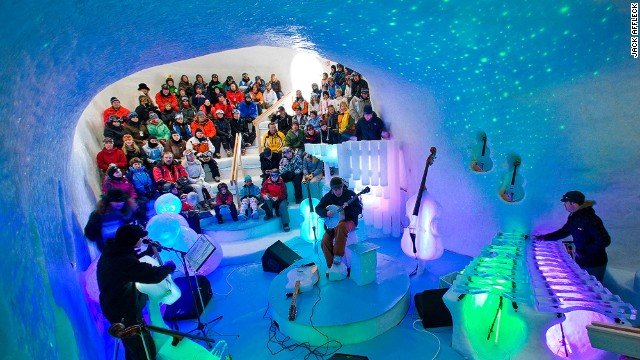 Μετατρέποντας τον πάγο σε μουσική: Η απίστευτη «παγωμένη ορχήστρα» της Σουηδίας [εικόνες + βίντεο] | iefimerida.gr 5