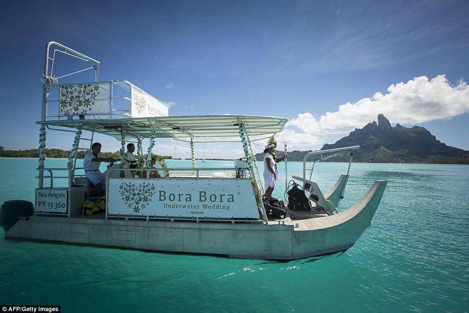 «Υποβρύχιος» γάμος στο νησί Μπόρα-Μπόρα κόστους 2.700 ευρώ [εικόνες & βίντεο] | iefimerida.gr 3