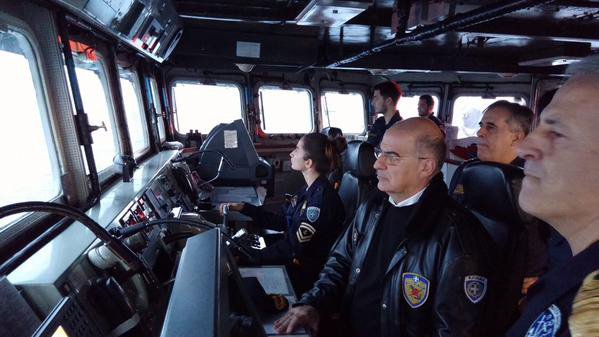 O Δένδιας στη φρεγάτα Ναβαρίνο -Συμμετείχε σε άσκηση στο Αιγαίο [εικόνες] | iefimerida.gr 2