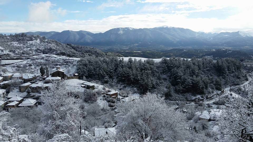 Ξεκίνησε η χιονόπτωση στην Αρκαδία [εικόνες & βίντεο] | iefimerida.gr 2