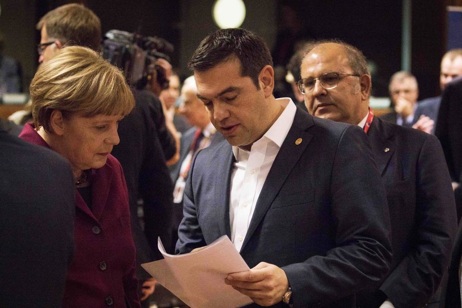 Τετ α τετ Τσίπρα-Μέρκελ στη Σύνοδο Κορυφής [εικόνες] | iefimerida.gr 1