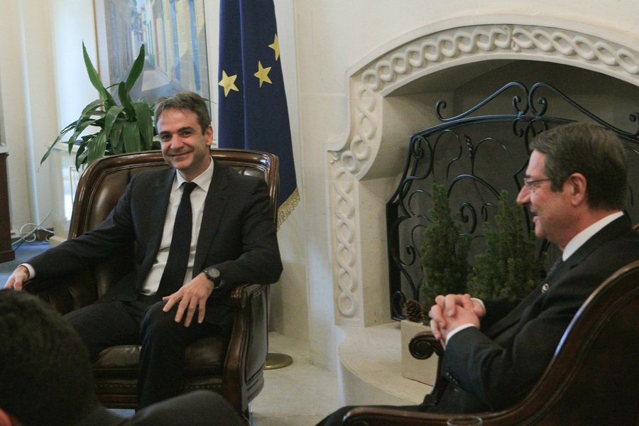 Τετ α τετ Μητσοτάκη-Αναστασιάδη: Τι είπαν για την έξοδο της Κύπρου από το Μνημόνιο | iefimerida.gr 1