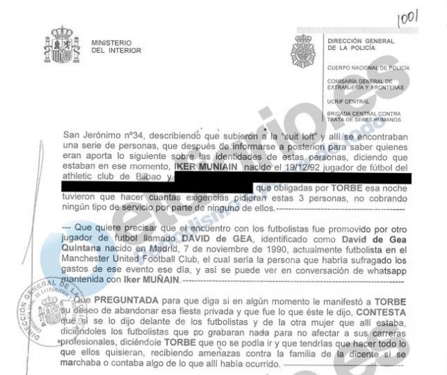 Σκάνδαλο στην Ισπανία: Ντε Χέα, Ισκο και Μουνιαϊν σε σκάνδαλο βιασμού | iefimerida.gr 0
