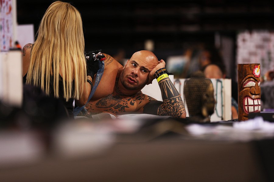 Ο παράδεισος των τατουάζ: Ανοιξε τις πόρτες του το 10ο «Athens Tatoo Convention» [εικόνες] | iefimerida.gr 9