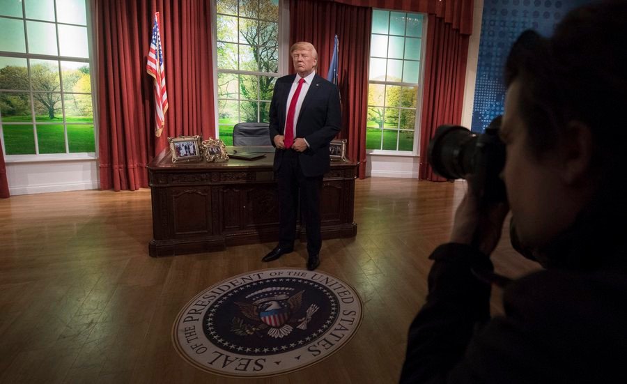 Βρετανία: Κέρινο ομοίωμα ο Τραμπ -Υπό αυστηρά μέτρα ασφαλείας τα αποκαλυπτήρια [εικόνες] | iefimerida.gr 1