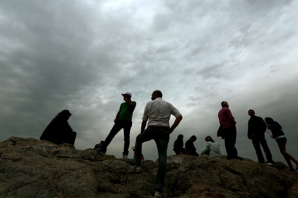 Σύννεφα σκόνης καλύπτουν την Αθήνα [εικόνες] | iefimerida.gr 1