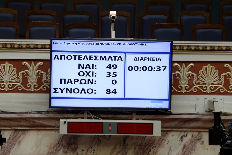 Οι βουλευτές πατούν για πρώτη φορά κουμπάκια και ψηφίζουν στη Βουλή [εικόνες] | iefimerida.gr 1