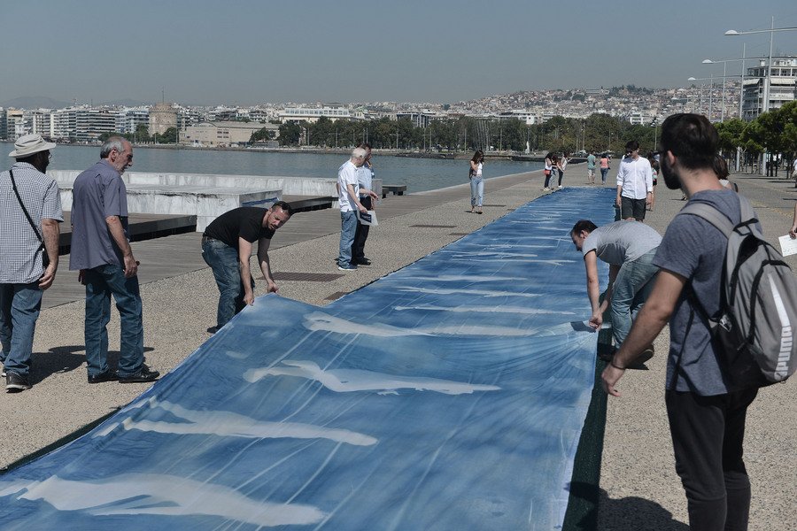 Θεσσαλονίκη: Εντυπωσιακό ρεκόρ Γκίνες στην Νέα Παραλία [εικόνες & βίντεο] | iefimerida.gr 1