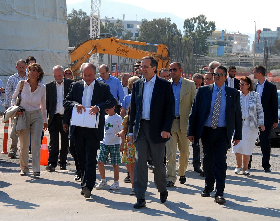 Ο Σαμαράς πήγε στο εργοτάξιο του Κέντρου Πολιτισμού και είπε «Είδαμε ένα όνειρο να γίνεται πραγματικότητα» [εικόνες] | iefimerida.gr 3