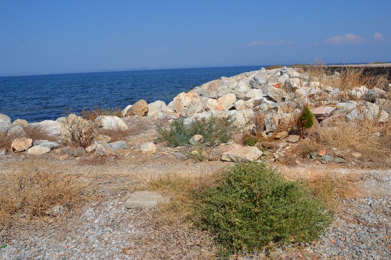 Μυτιλήνη: Αγνωστοι κατέστρεψαν ολοσχερώς το μνημείο των πνιγμένων προσφύγων/ Φωτογραφία ΑΠΕ