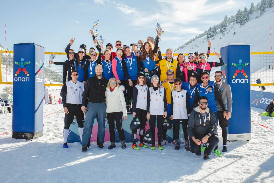 Μοναδική εμπειρία στο χιόνι από τον ΟΠΑΠ -5.000 θεατές και 71 αθλητές στο 2ο Πανελλήνιο Πρωτάθλημα Snow Volleyball στο Μαίναλο [εικόνες & βίντεο] | iefimerida.gr 5