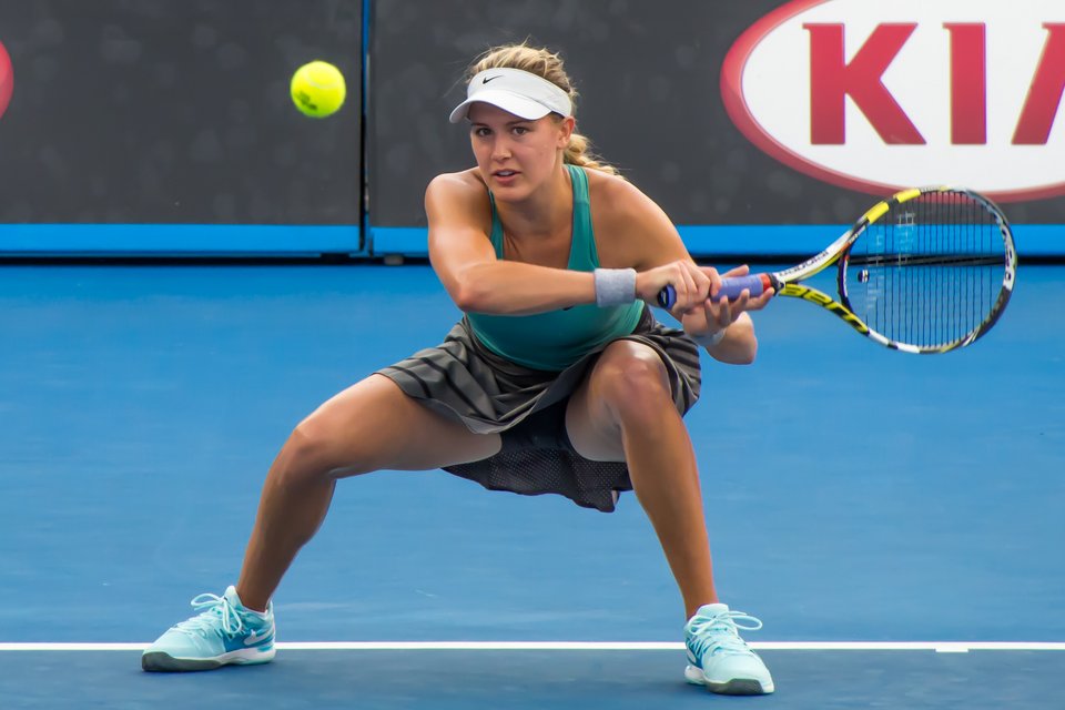 Αγώνας τένις σε γήπεδο του ΝΒΑ για τα... μάτια της Εζενί Μπουσάρ [εικόνες & βίντεο] | iefimerida.gr 2