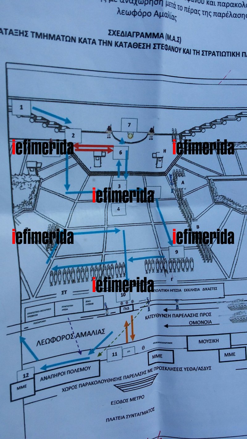 Αποκλειστικό: Πως θα κάτσουν ο Πρόεδρος της Δημοκρατίας και οι άλλοι επώνυμοι στην παρέλαση της 25ης Μαρτίου [εικόνες] | iefimerida.gr 5