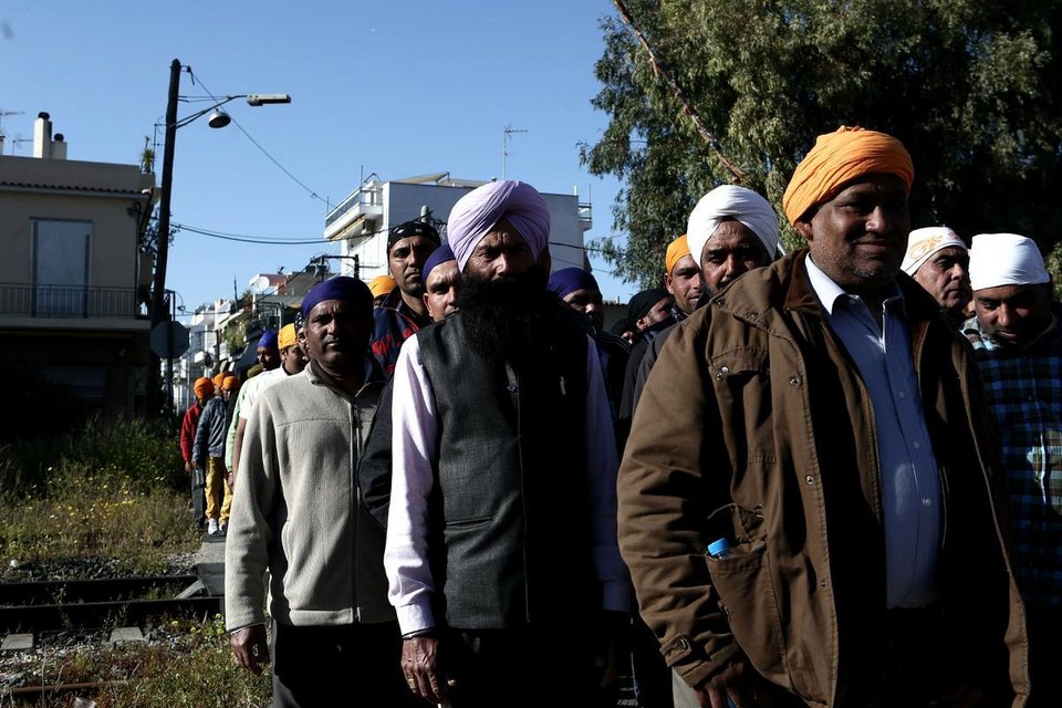 Οι Σιχ της Αθήνας γιόρτασαν τη δική τους Πρωτοχρονιά - Σκηνές bollywood στον Ταύρο [εικόνες] | iefimerida.gr 5