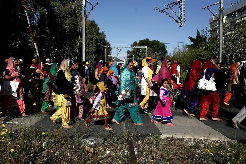 Οι Σιχ της Αθήνας γιόρτασαν τη δική τους Πρωτοχρονιά - Σκηνές bollywood στον Ταύρο [εικόνες] | iefimerida.gr 3
