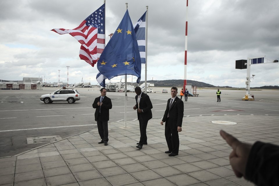 Ετοιμο το αεροπλάνο του Ομπάμα για αναχώρηση -«Αστακός» το «Ελ. Βενιζέλος» από πράκτορες [εικόνες]  | iefimerida.gr 1