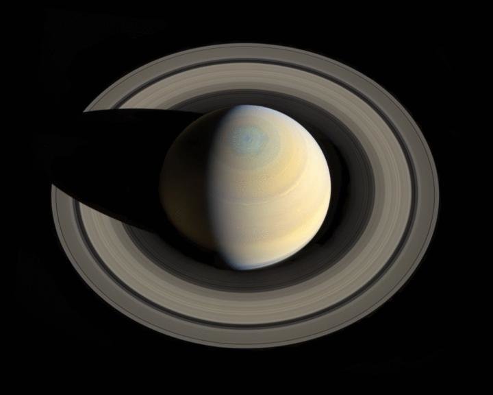 Δακτύλιοι Κρόνου - Πηγή NASA-Cassini-James O'Donoghue