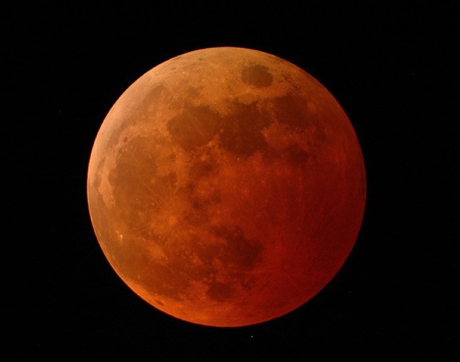 φωτογραφία: Σεληνιακή έκλειψη - Πηγή NASA