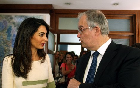 Espresso στο πόδι, 70 λεπτά με τον Τασούλα και πολλά χαμόγελα από την Αμάλ [εικόνες] | iefimerida.gr 3