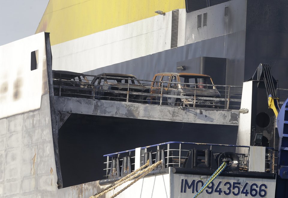 Το γκαράζ του Norman Atlantic «ψήνεται» στους 70 βαθμούς Κελσίου -Τι ψάχνουν τώρα οι Ιταλοί [εικόνες]  | iefimerida.gr 1