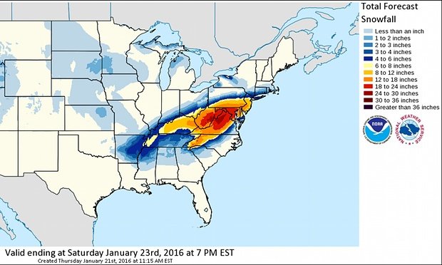 Κολοσσιαία χιονοθύελλα θα χτυπήσει τις επόμενες ώρες τις ΗΠΑ [εικόνες] | iefimerida.gr 0