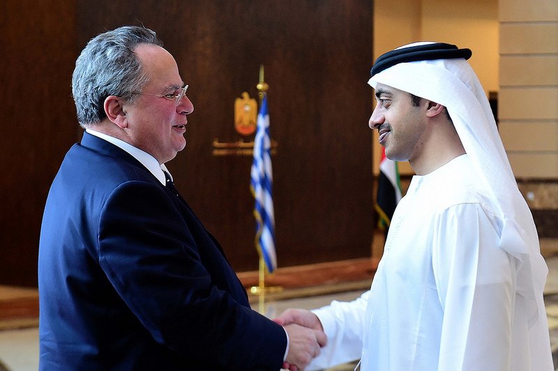 Τι συζήτησε ο Κοτζιάς με τoν ΥΠΕΞ των Αραβικών Εμιράτων [εικόνες] | iefimerida.gr 2