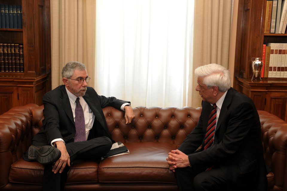 Κρούγκμαν: Και οι δανειστές αναζητούν υποχωρήσεις από την Ελλάδα -Συνάντηση με Παυλόπουλο και Τσίπρα [εικόνες] | iefimerida.gr 2