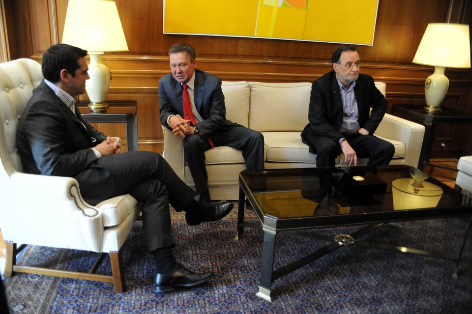 Συνάντηση Τσίπρα - Μίλερ παρουσία Λαφαζάνη για τον αγωγό [εικόνες] | iefimerida.gr 2