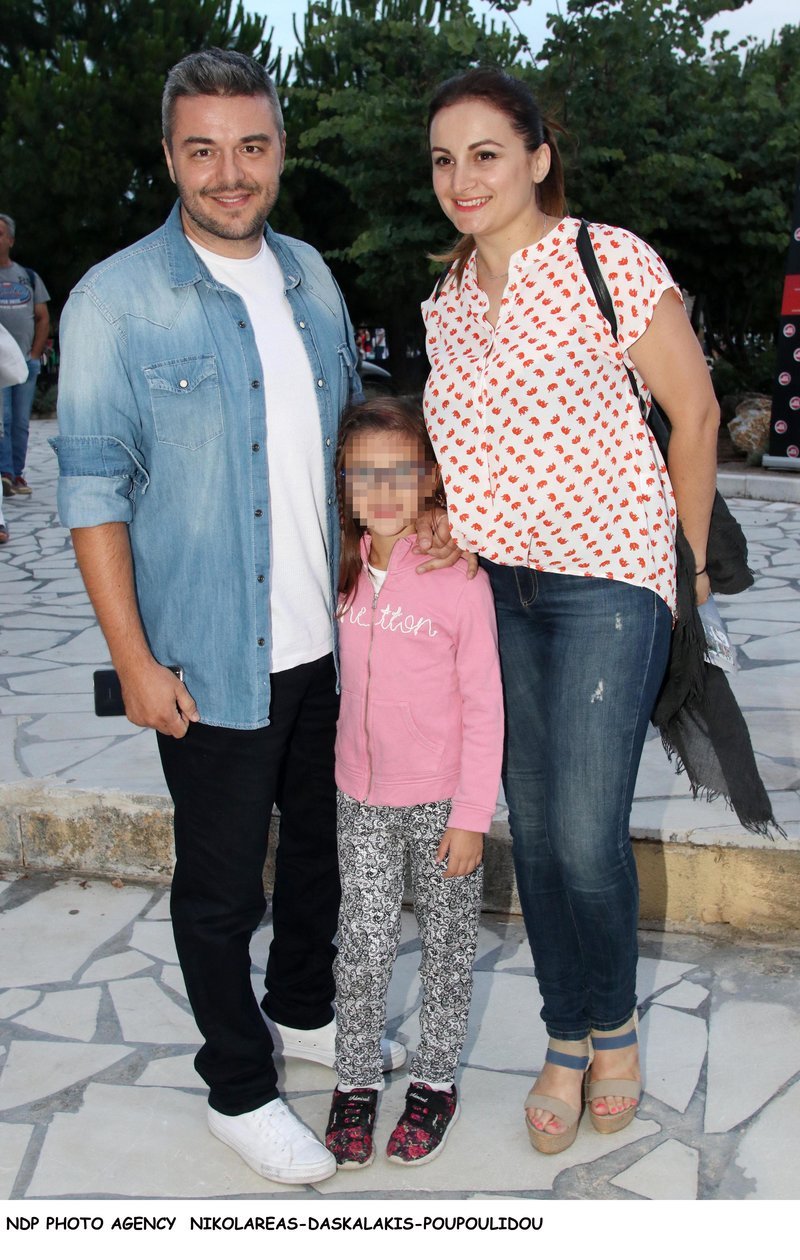 Πέτρος Πολυχρονίδης με την κόρη του-Katrin Ladose