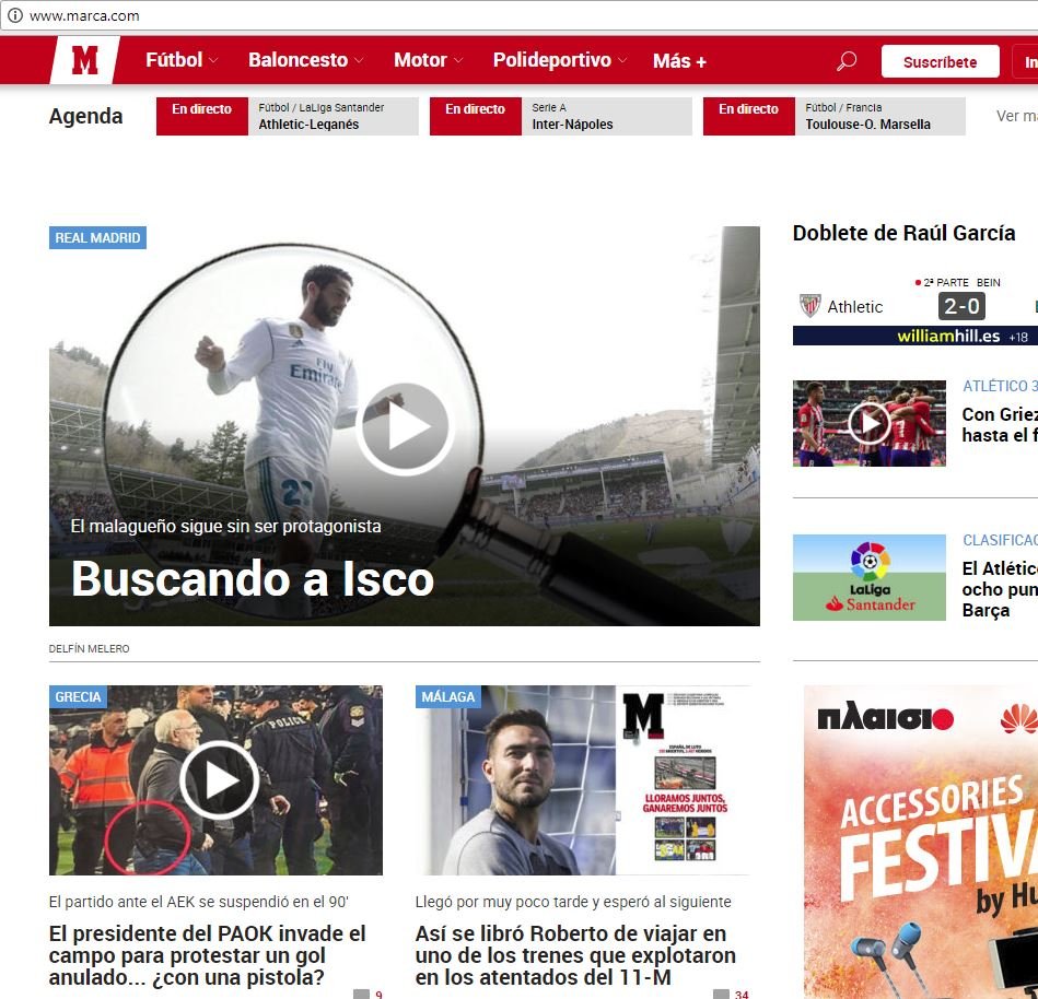 Πρώτο θέμα στην ισπανική Marca η εισβολή Σαββίδη με όπλο στο γήπεδο [εικόνες] | iefimerida.gr 1