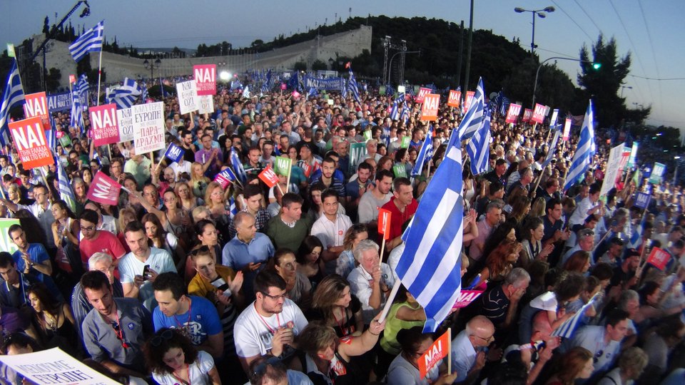 Πλημμύρισε το Καλλιμάρμαρο - Με τον Εθνικό Υμνο τελείωσε η συγκέντρωση [εικόνες]  | iefimerida.gr 20